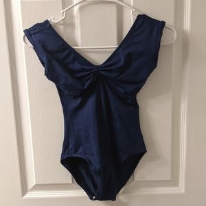 Gaynor Minden cap sleeve leotard